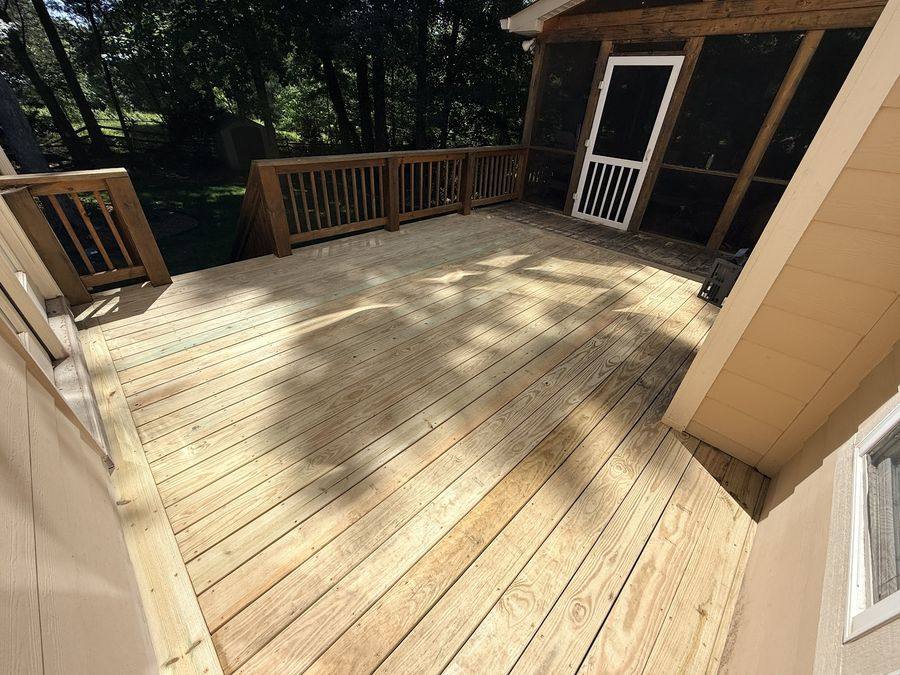 Deck Repair and Board Replacement Monroe NC
